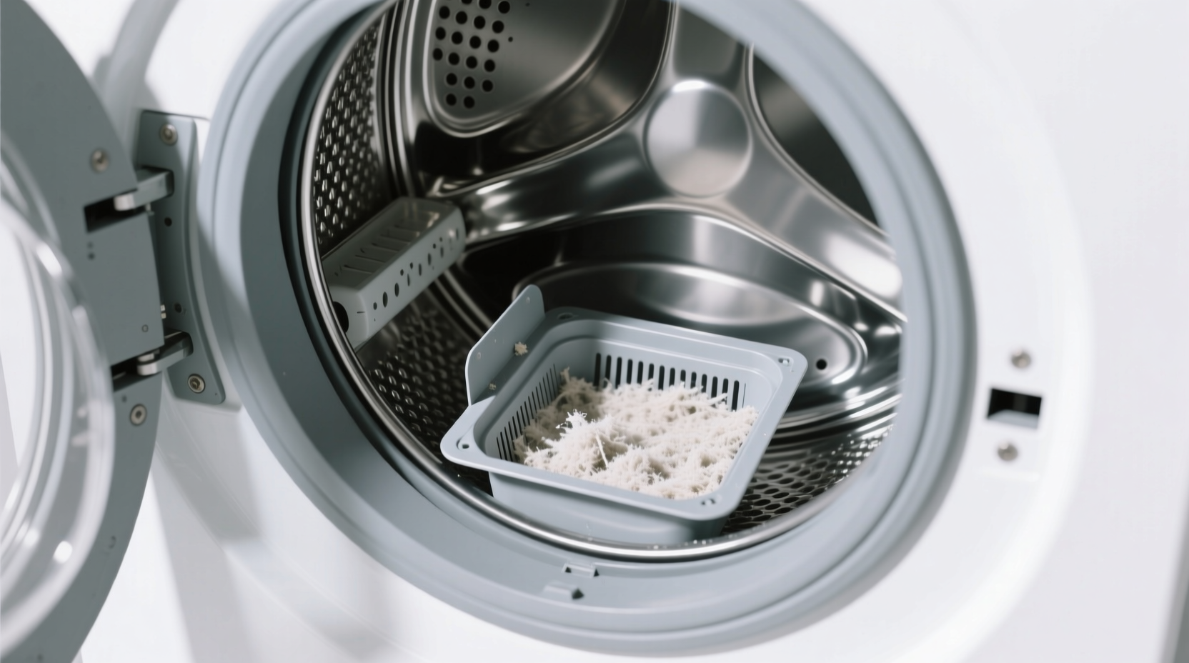 clean under lint trap