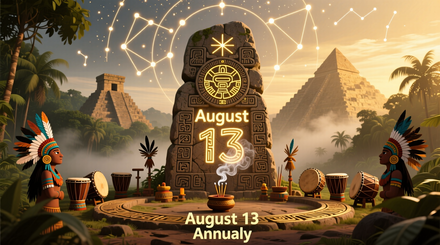 When Is the Mayan New Year? August 13 Annually