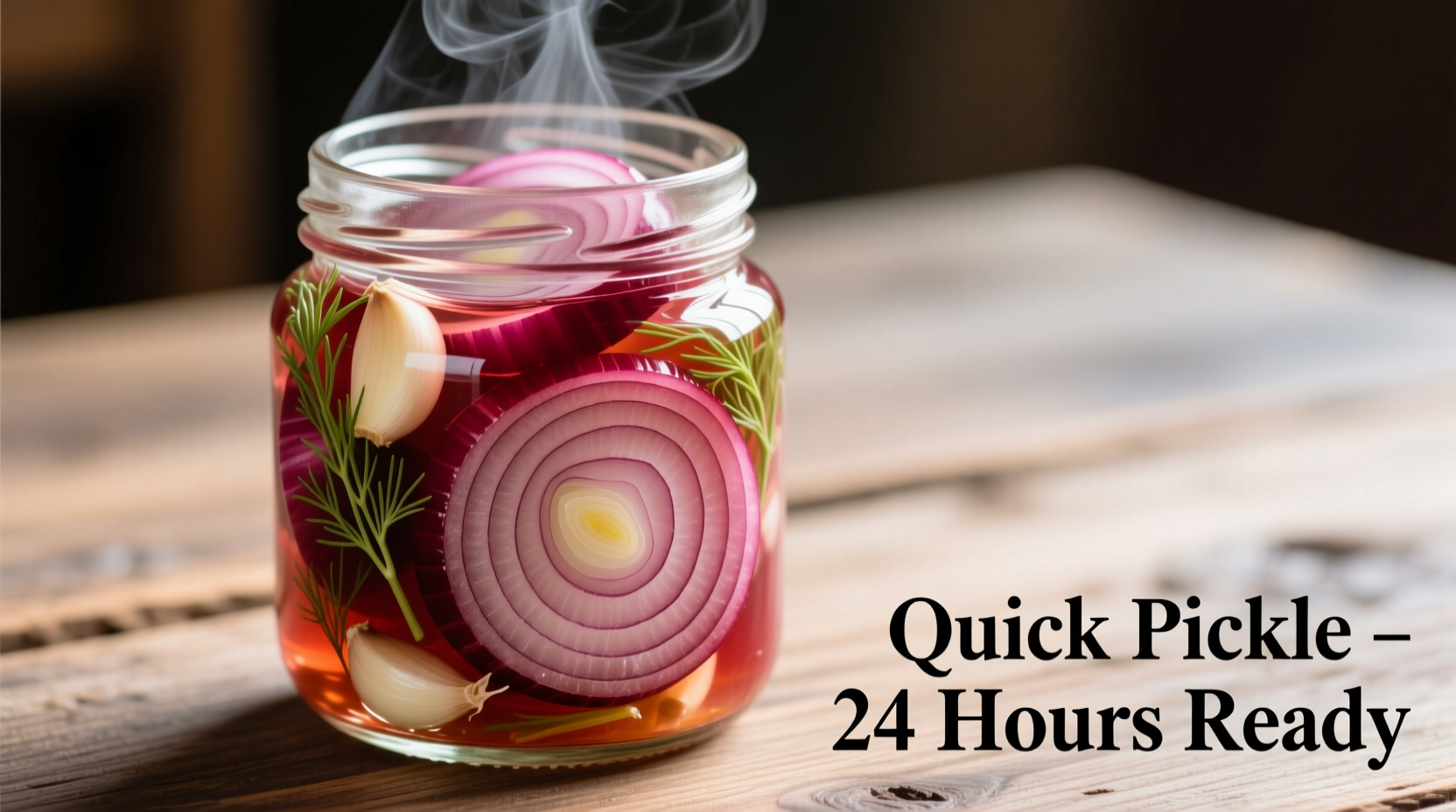 red onion quick pickle