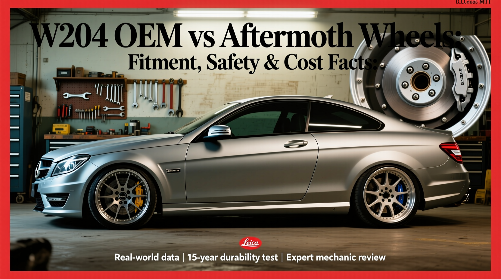 W204 Rear Wheel Alignment W204 OEM vs Aftermarket Wheels: Fitment, Safety & Cost Facts
