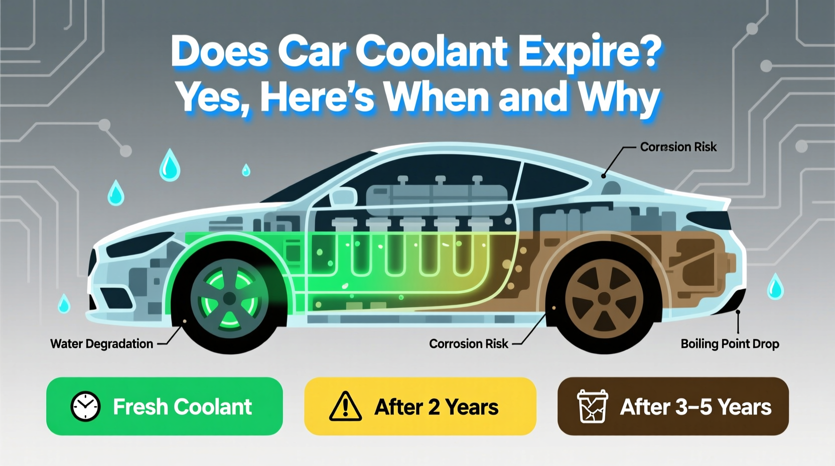 does car coolant expire