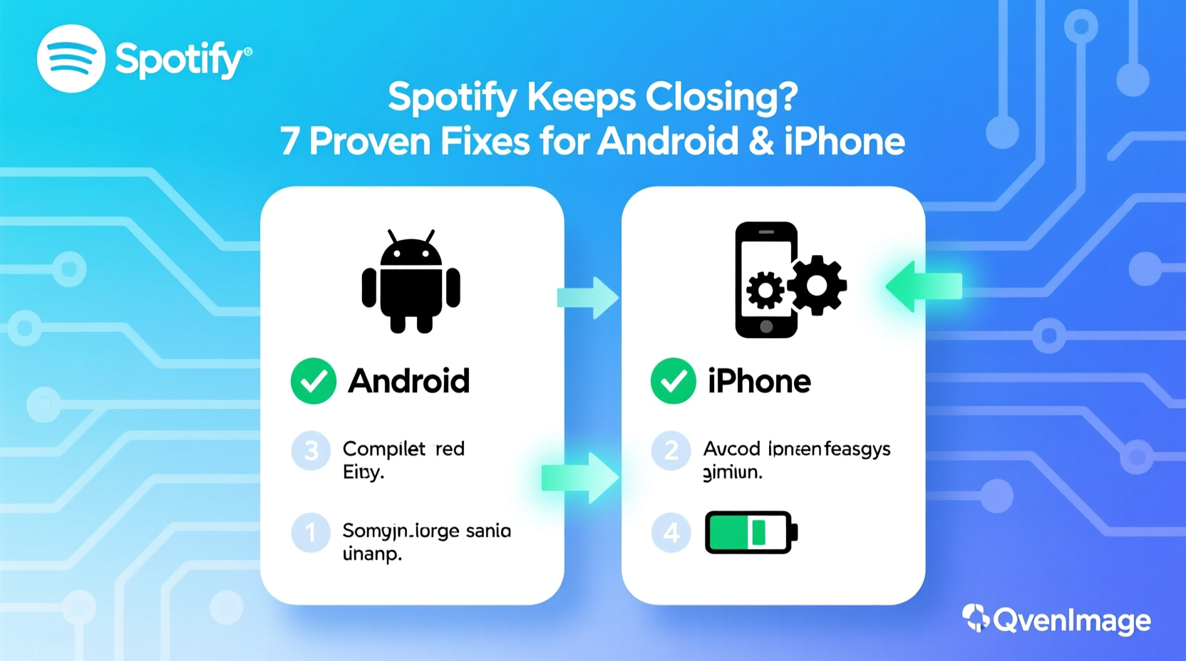 spotify keeps closing reasons fixes for android iphone
