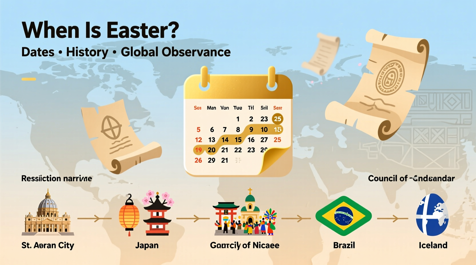when is easter in general