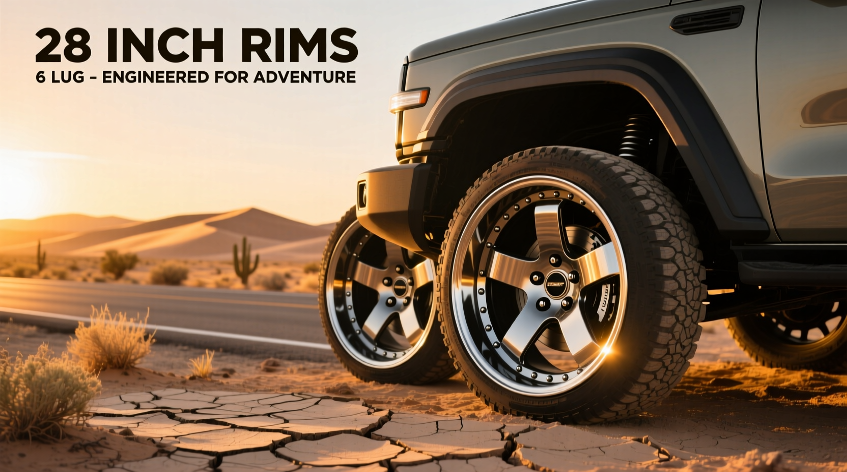 28 inch 6 lug rims guide