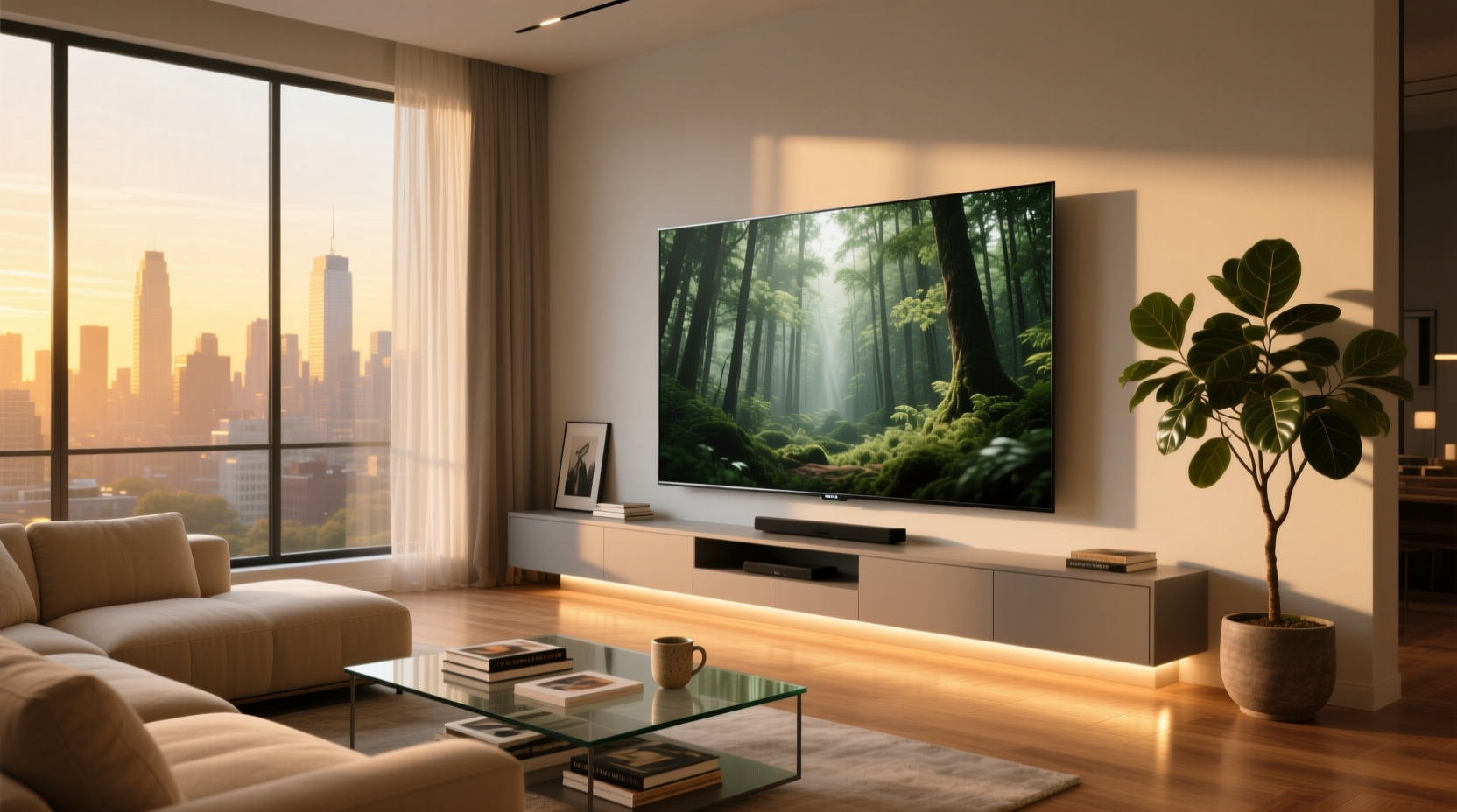 100 inch tv buying guide size, space value explained