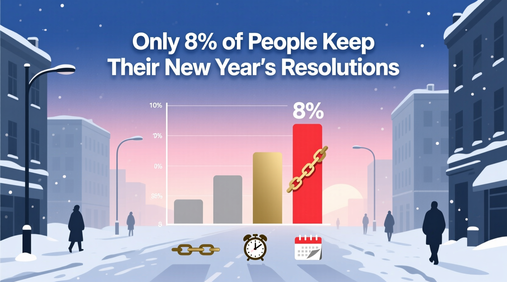 how many people keep their new year resolutions
