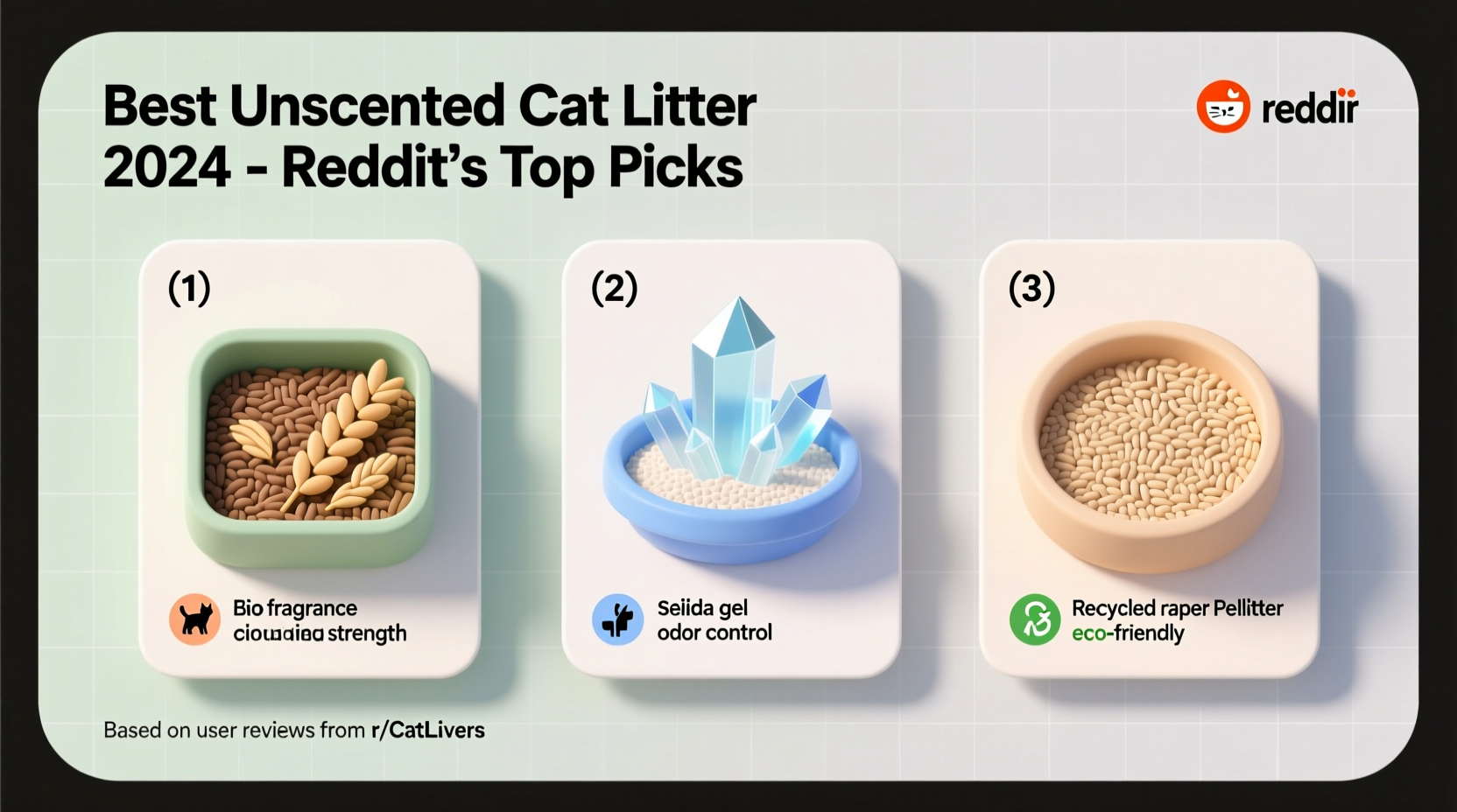 affordable and reliable choices for best unscented cat litter on reddit