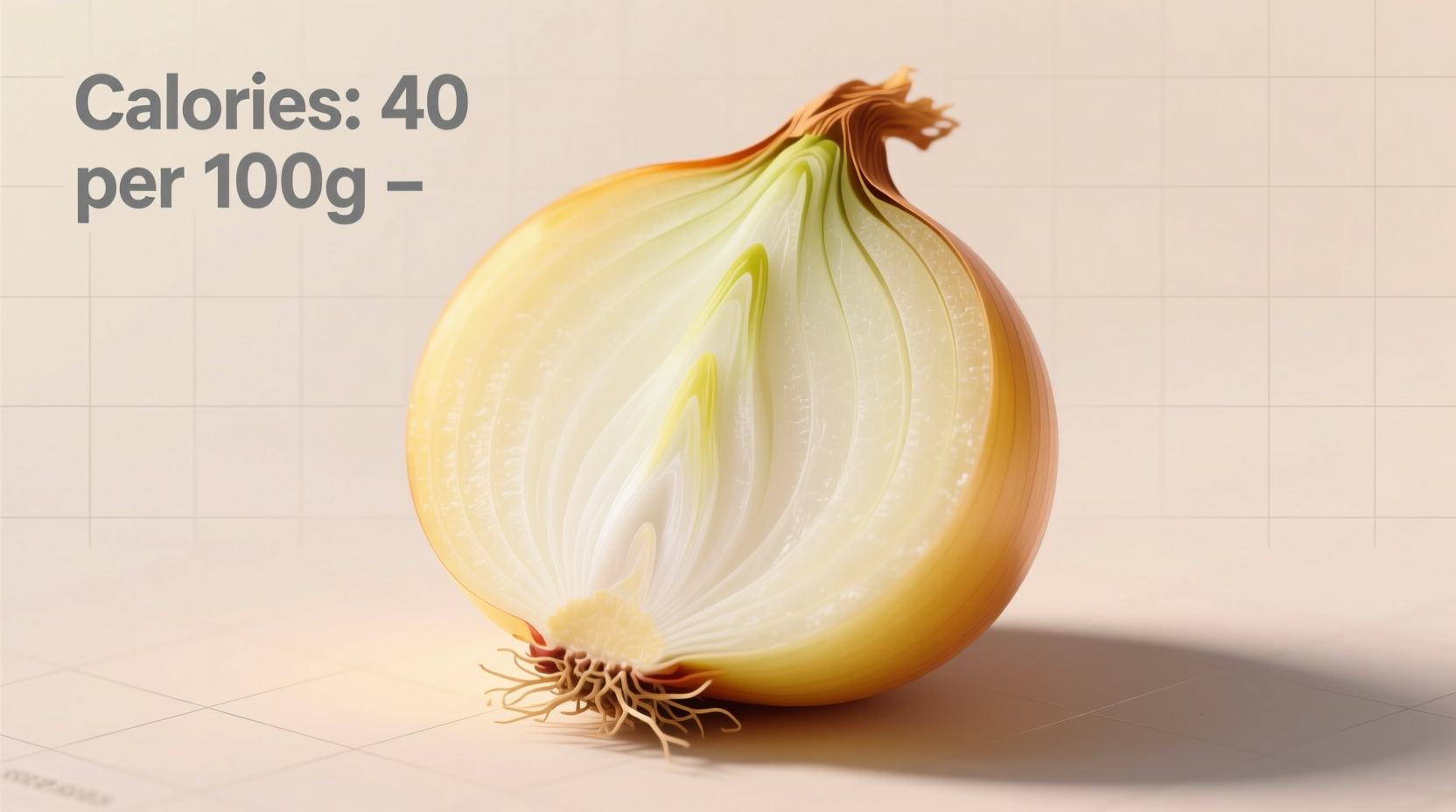calories in 1 onion
