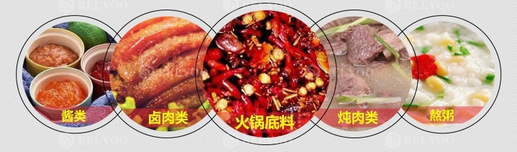 Chất Lượng Tốt Cơm Chiên Chilli Sauce Bàn Ủi Hơi Nước Mixer Biryani Tự Động Nấu Ăn Máy