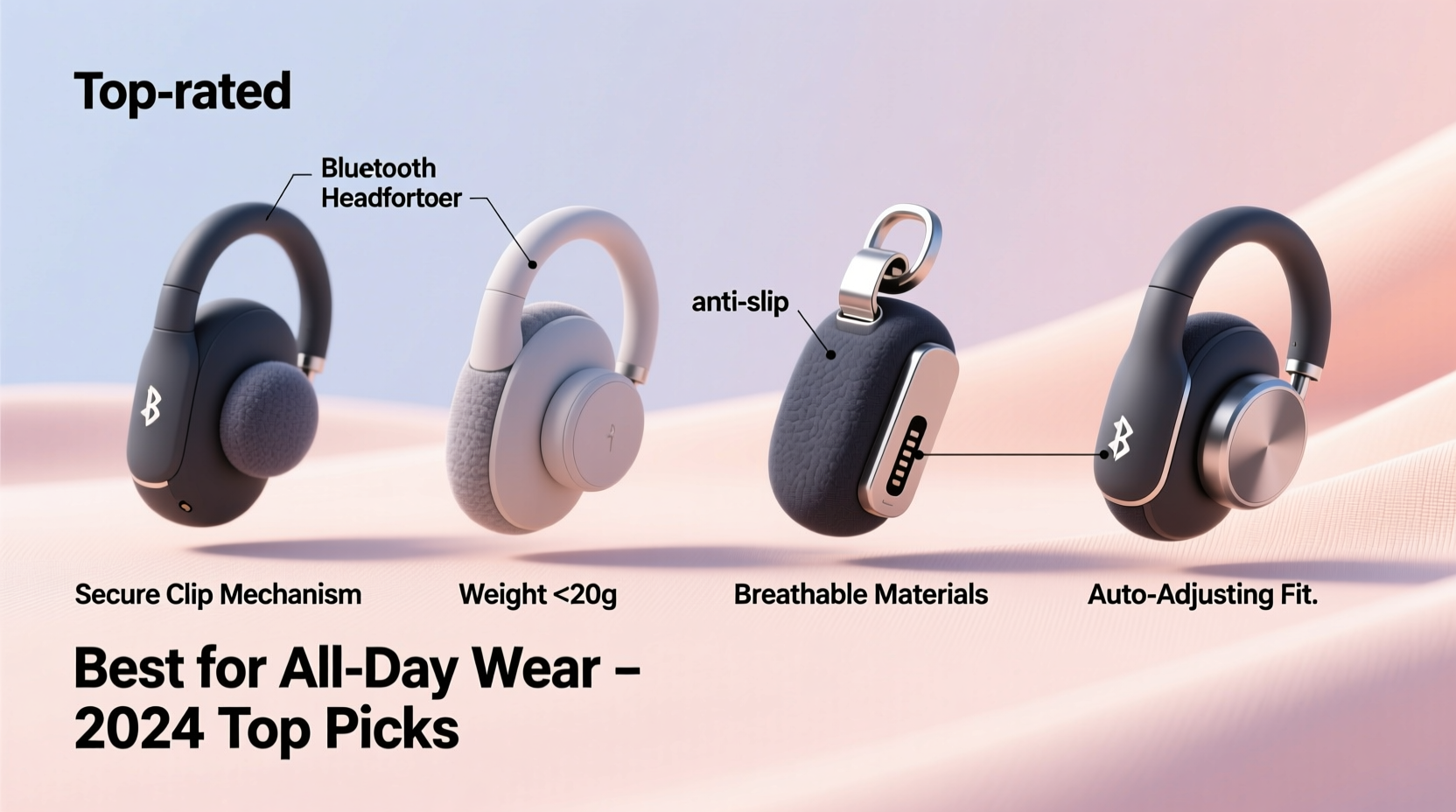 how to choose comfortable and secure clip on bluetooth headsets for all day wear