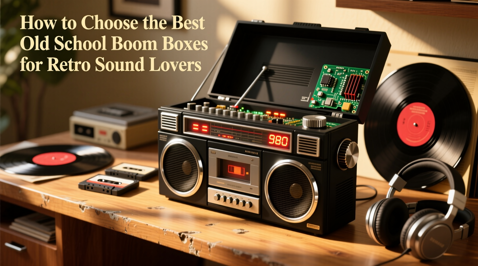 old school boom boxes
