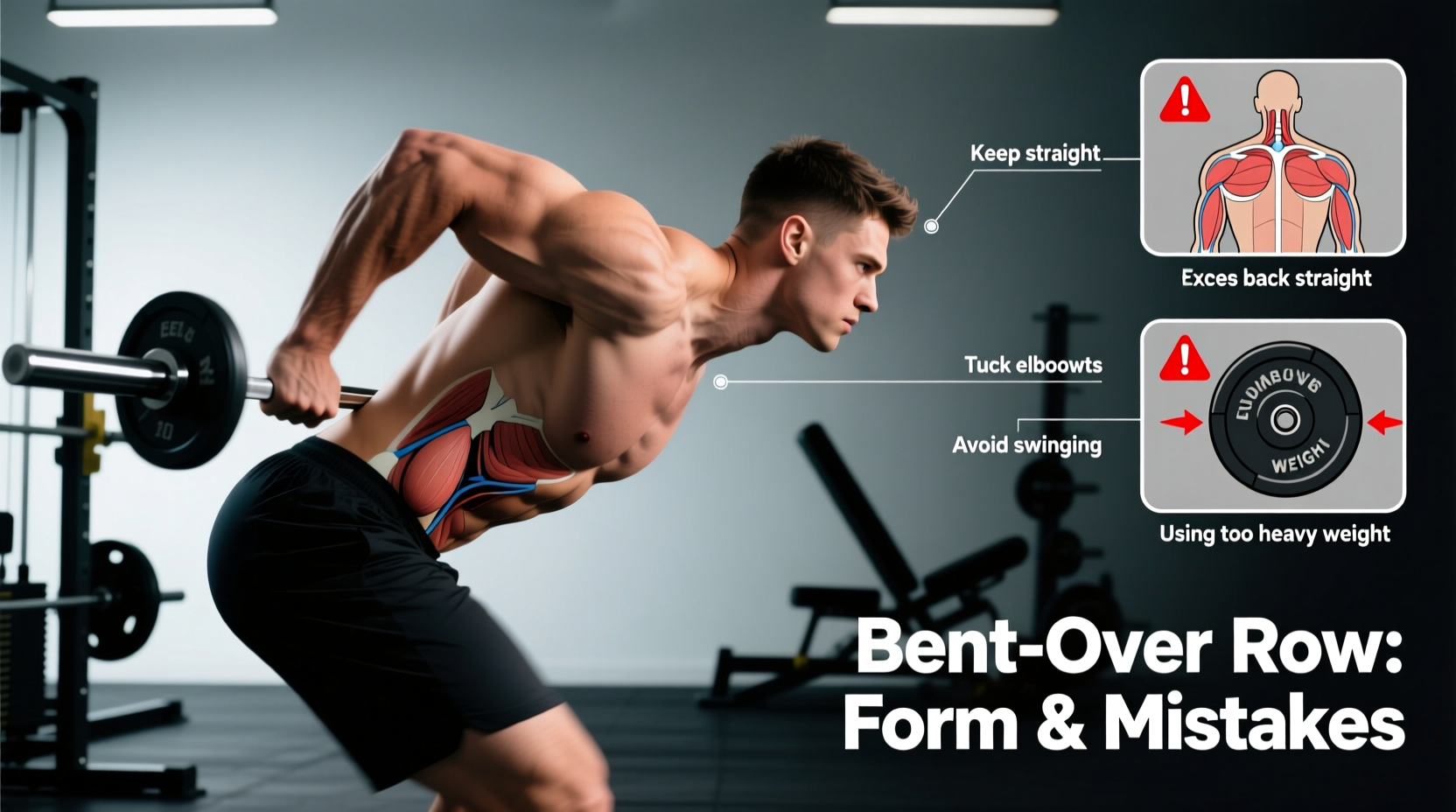 how to do the bent over row essential form tips and common mistakes to avoid