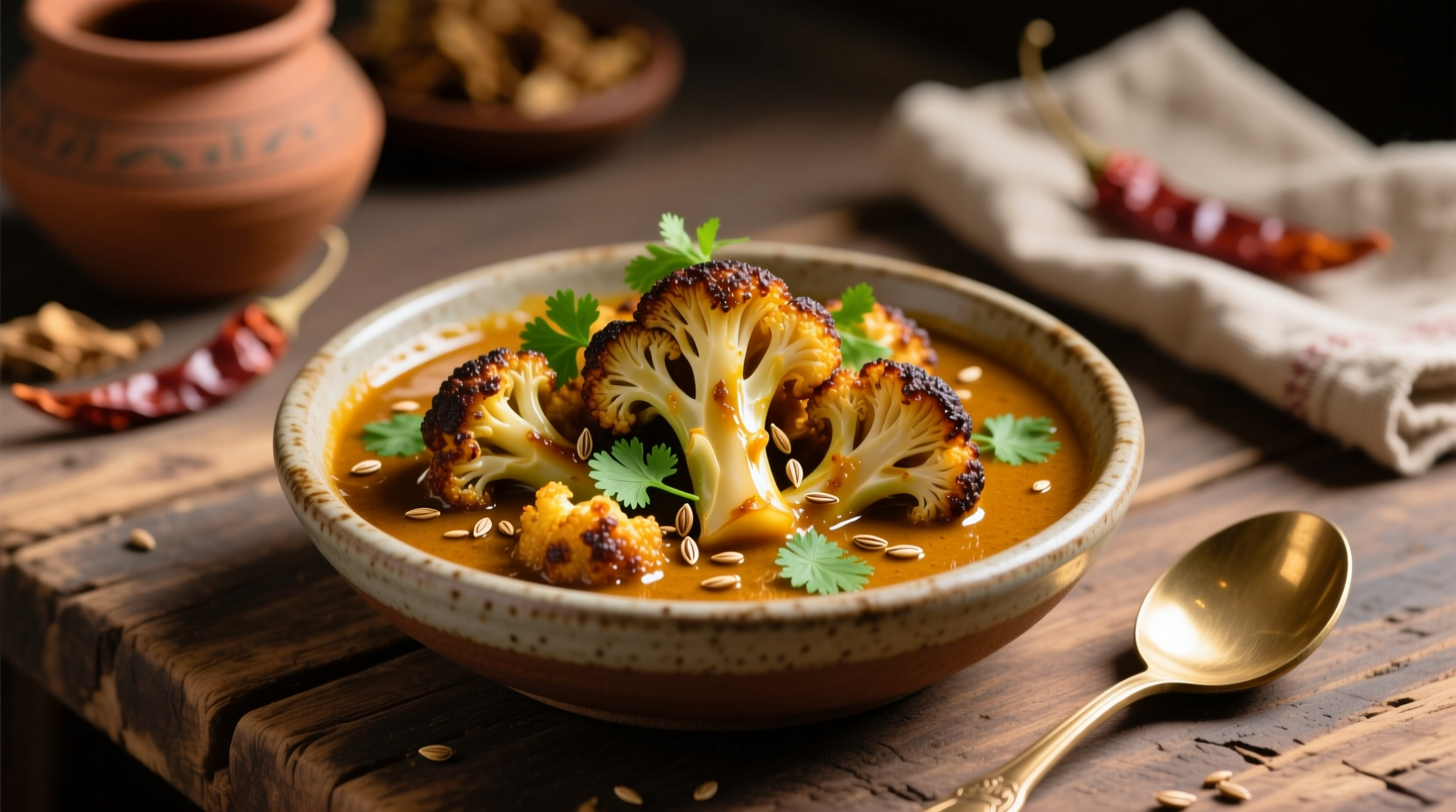 Perfect Roasted Cauliflower Curry Recipe in 30 Minutes