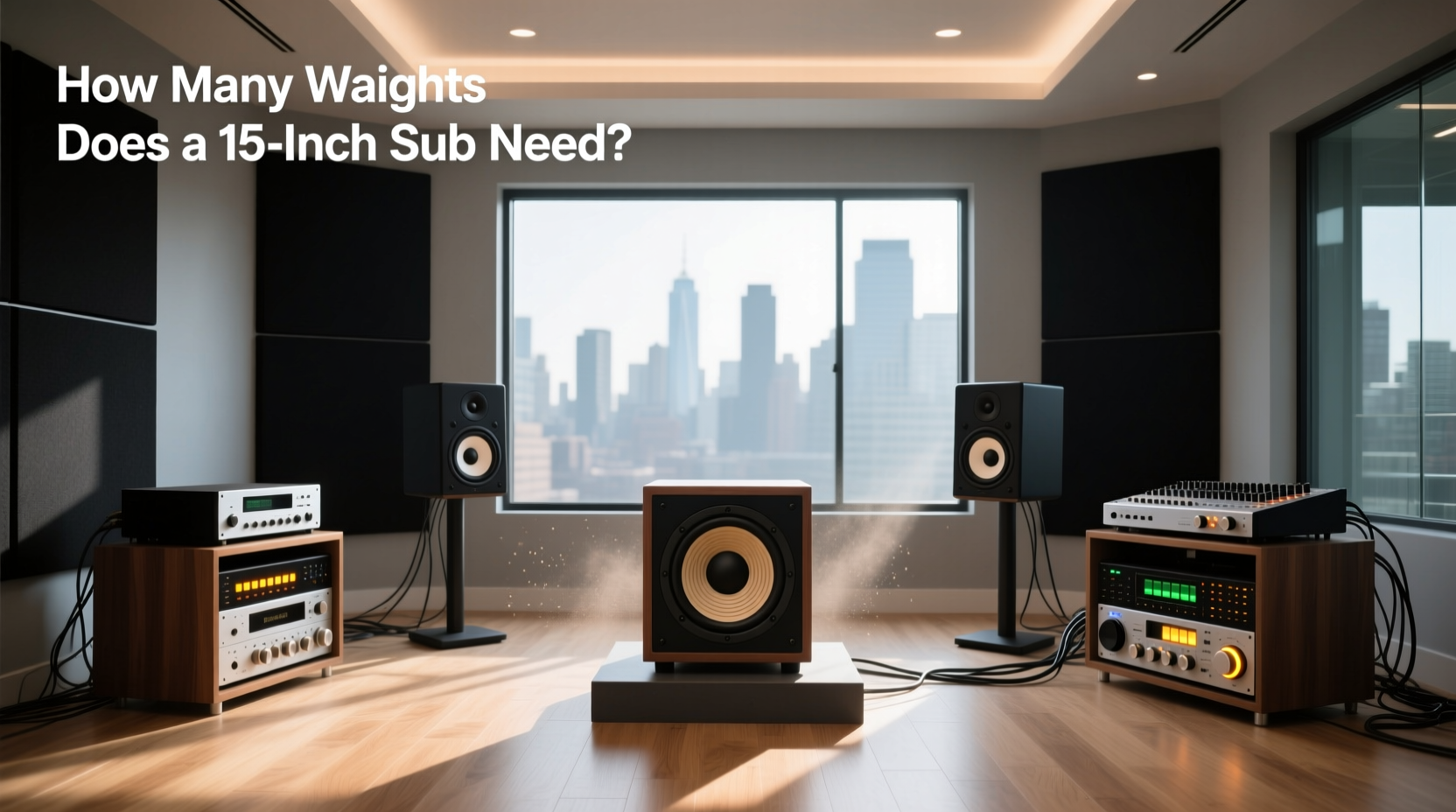 15 single subwoofer box,How many watts does a 15 inch sub need? buying guide