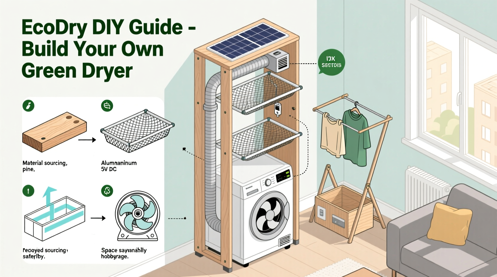creative diy guide how to build an efficient homemade clothes dryer for everyday use