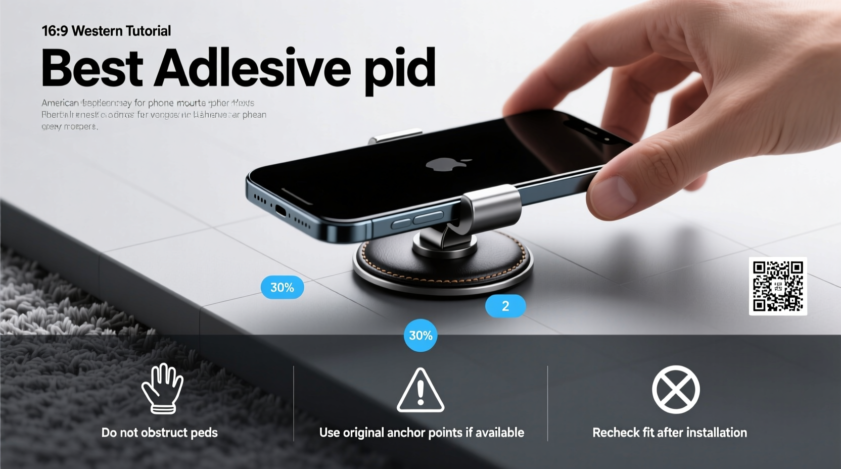 How to Choose Best Adhesive Pad for Phone Mount: Buying Guide