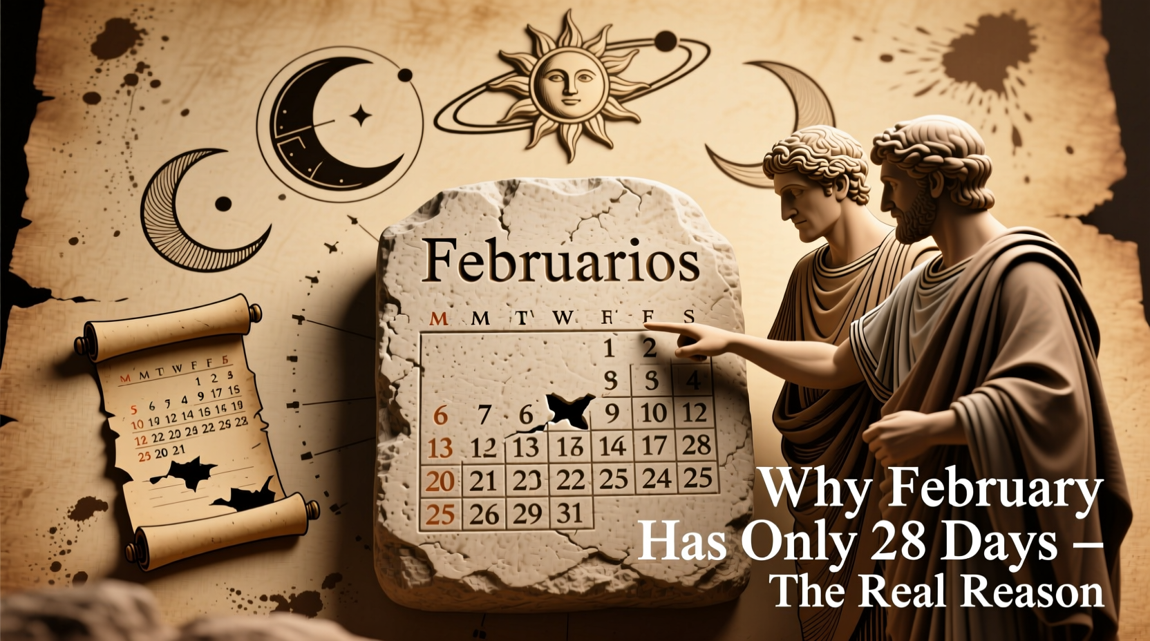 why does february only have 28 days the real reason