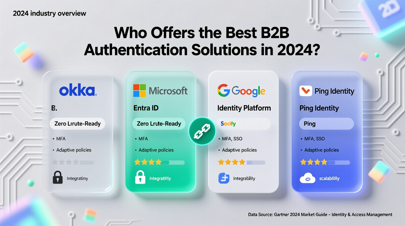 who offers the best b2b authentication