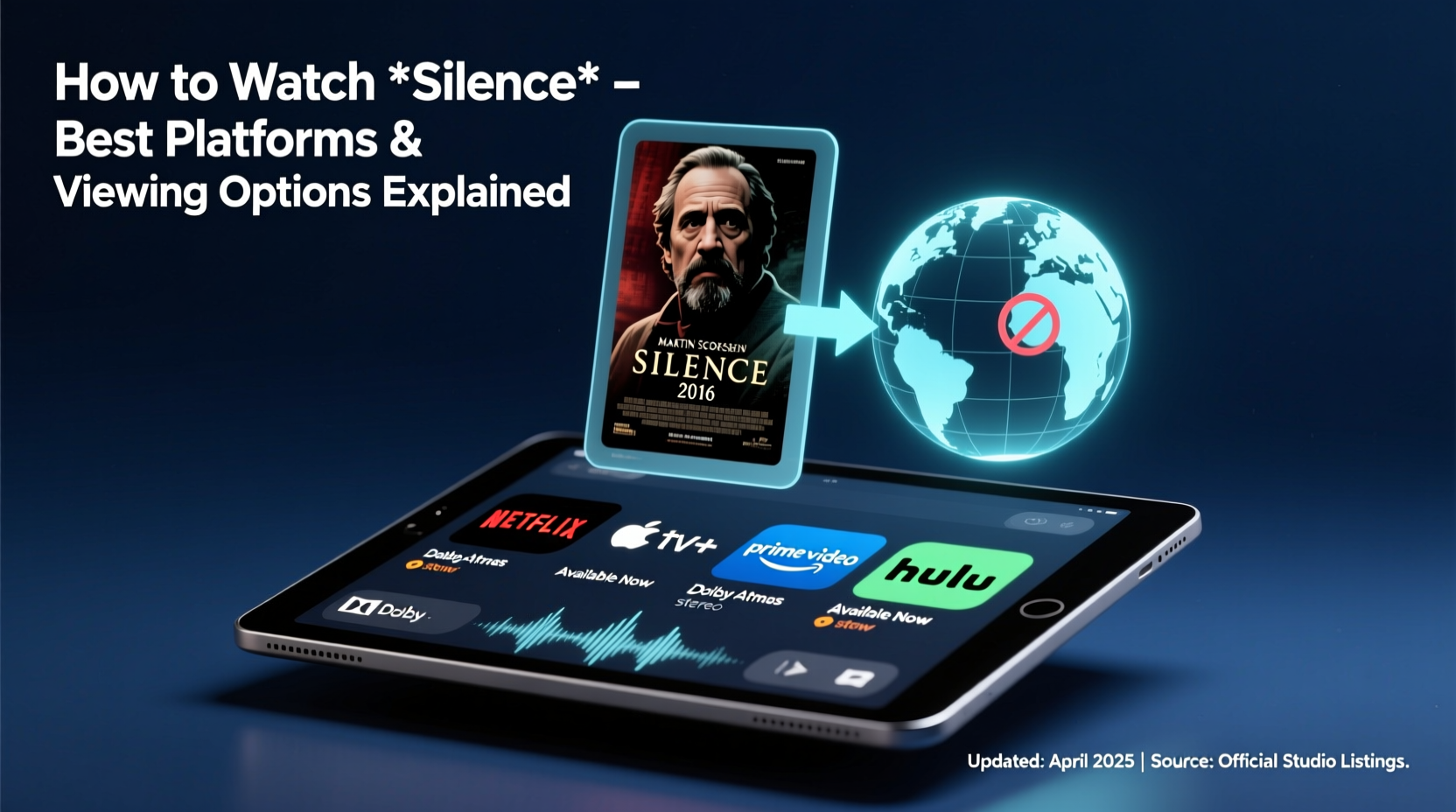 how to watch silence best platforms and viewing options explained