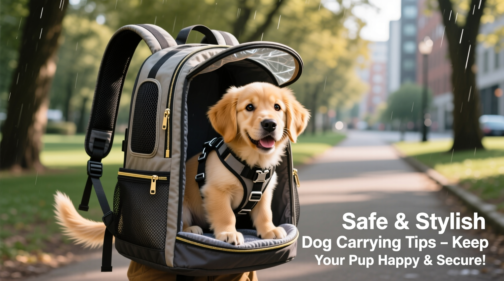 creative ways to safely carry your dog in a regular backpack tips and tricks