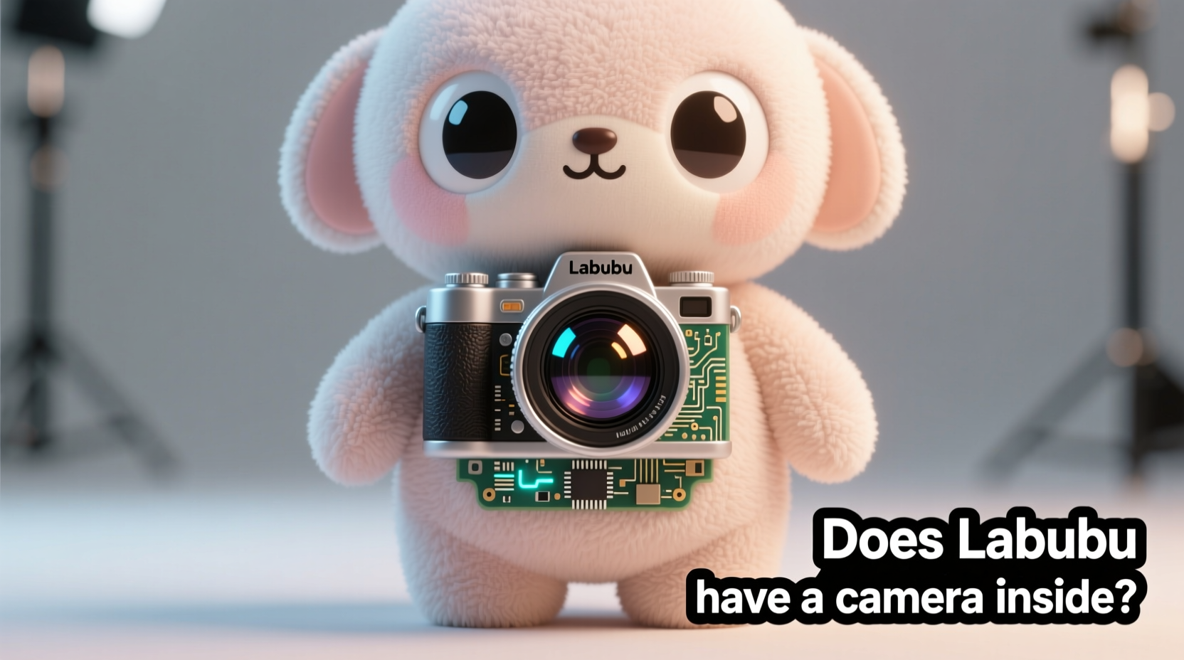 does labubu have a camera inside