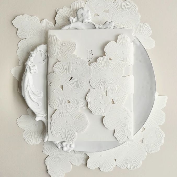 black gold invitation