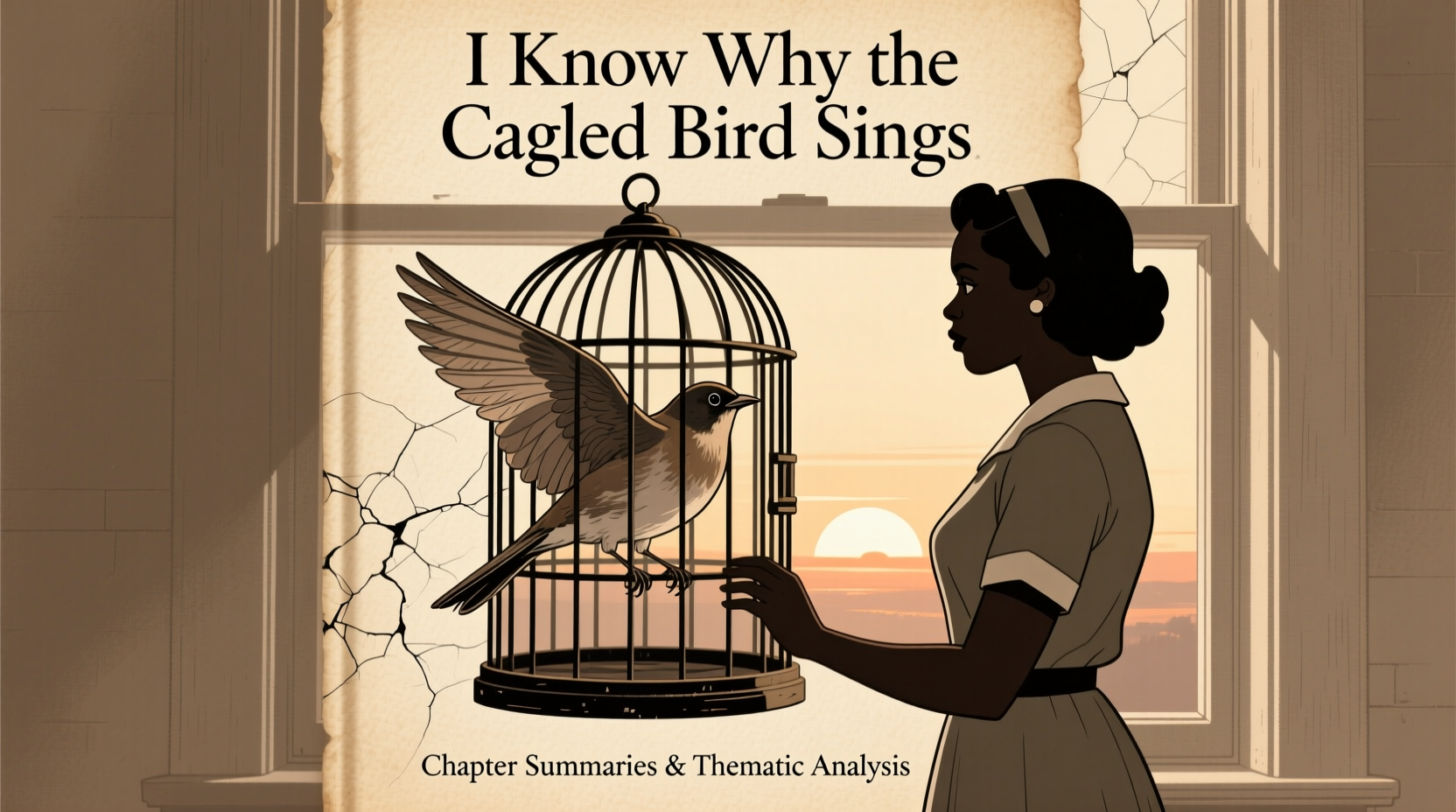 i know why the caged bird sings chapter summaries analysis