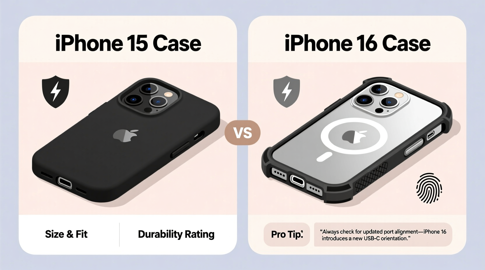 how to pick the perfect case a practical guide to choosing between iphone 15 and iphone 16 cases
