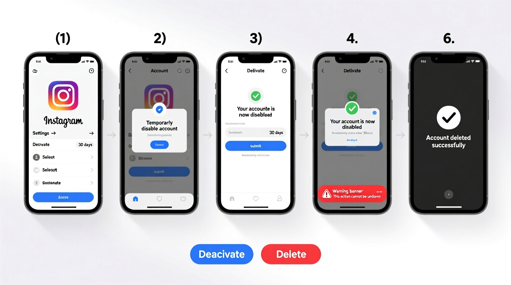 how to close your instagram account a step by step guide to deactivating or deleting safely