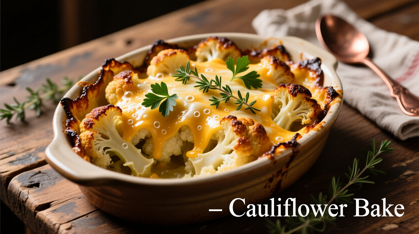 Perfect Cauliflower Bake: Creamy, Cheesy & Healthy Recipe