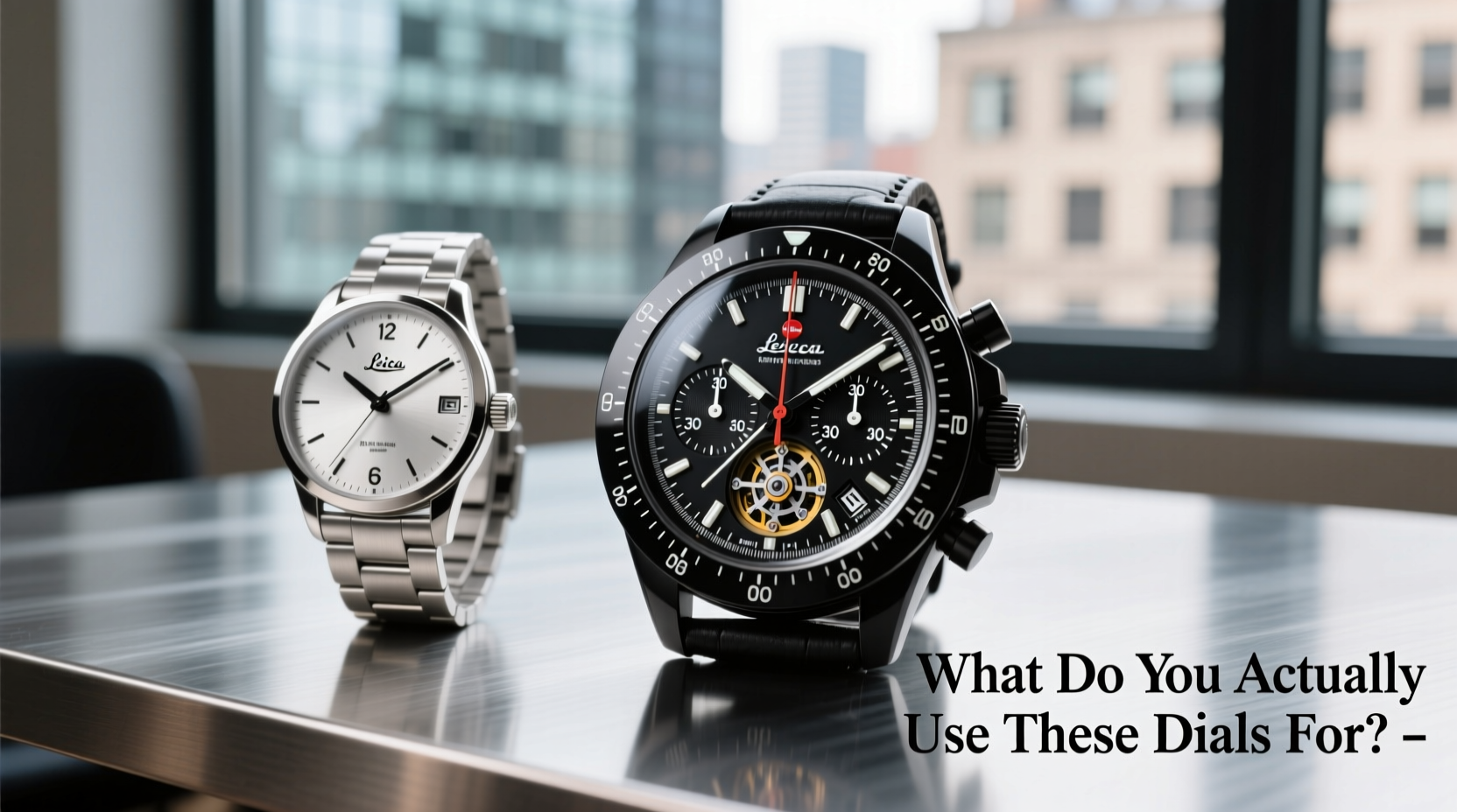 chronograph vs standard watch is the extra cost worth it what do you actually use those dials for