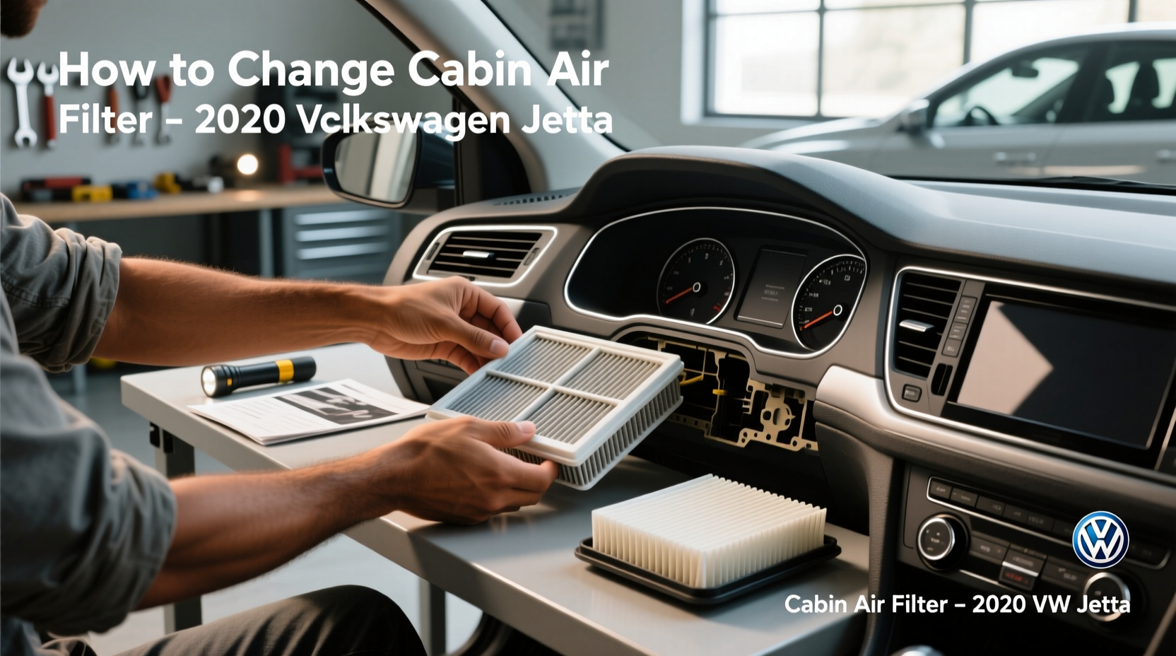 How to Change Cabin Air Filter Volkswagen Jetta 2020?
