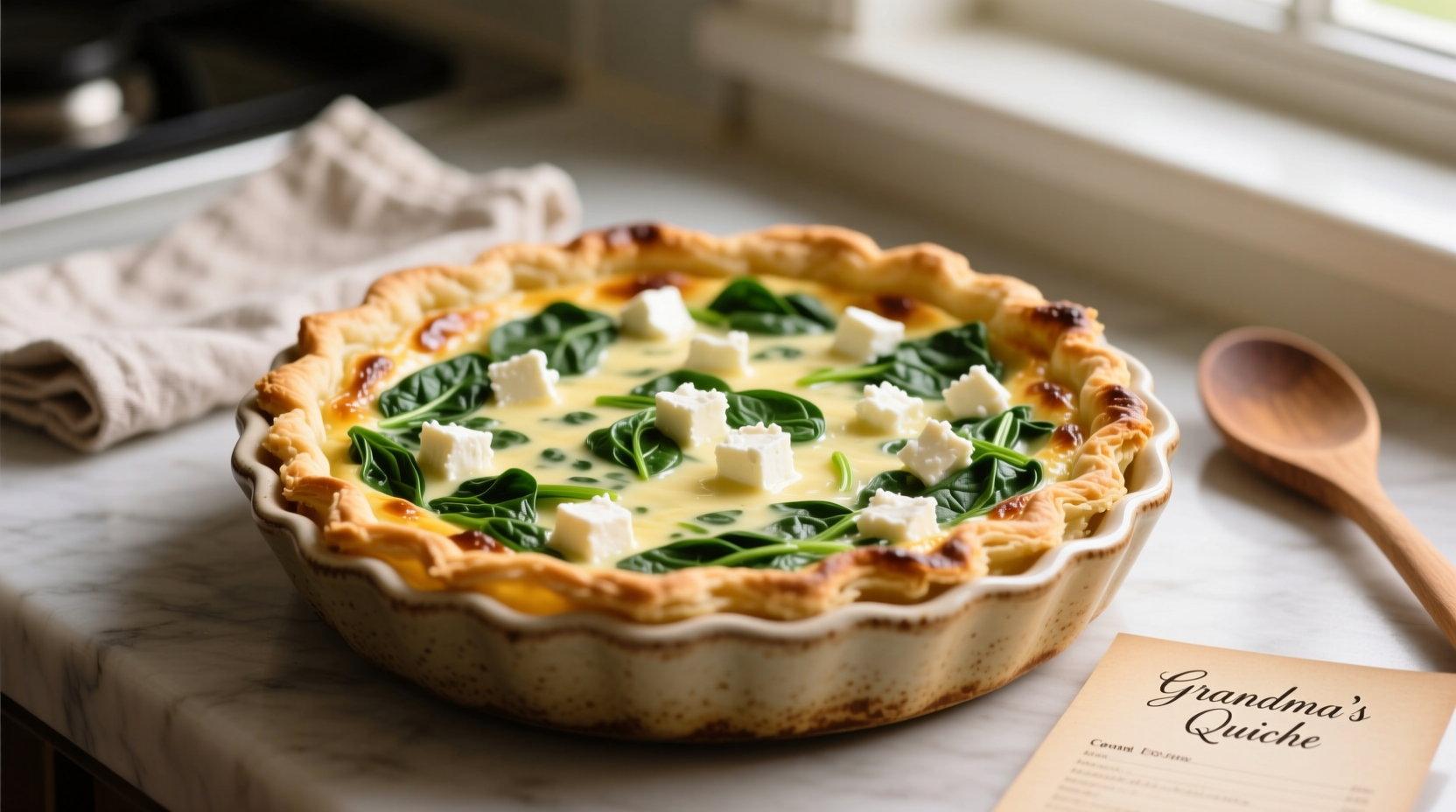 Perfect Spinach Feta Quiche Recipe: Foolproof Guide