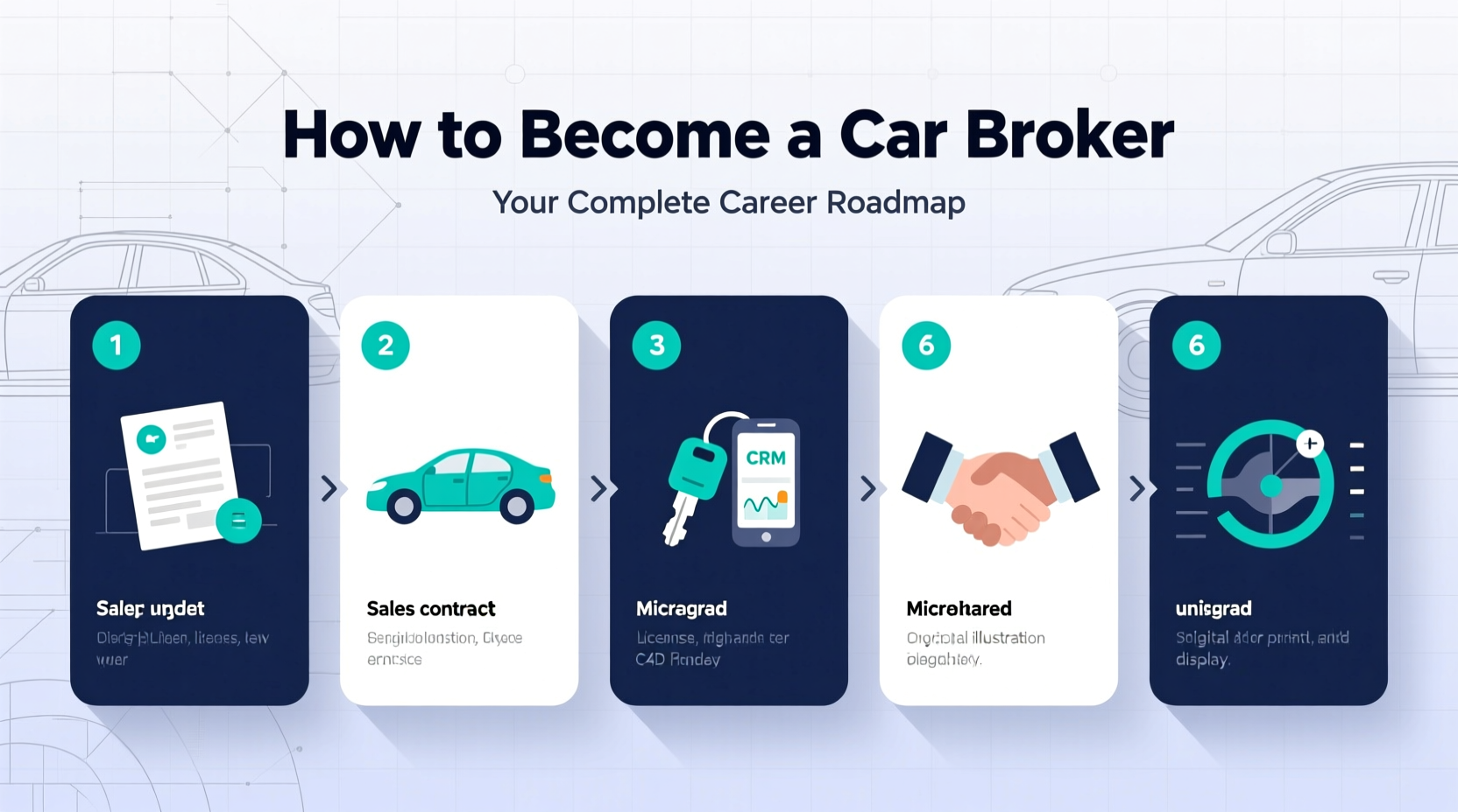 how do you become a car broker