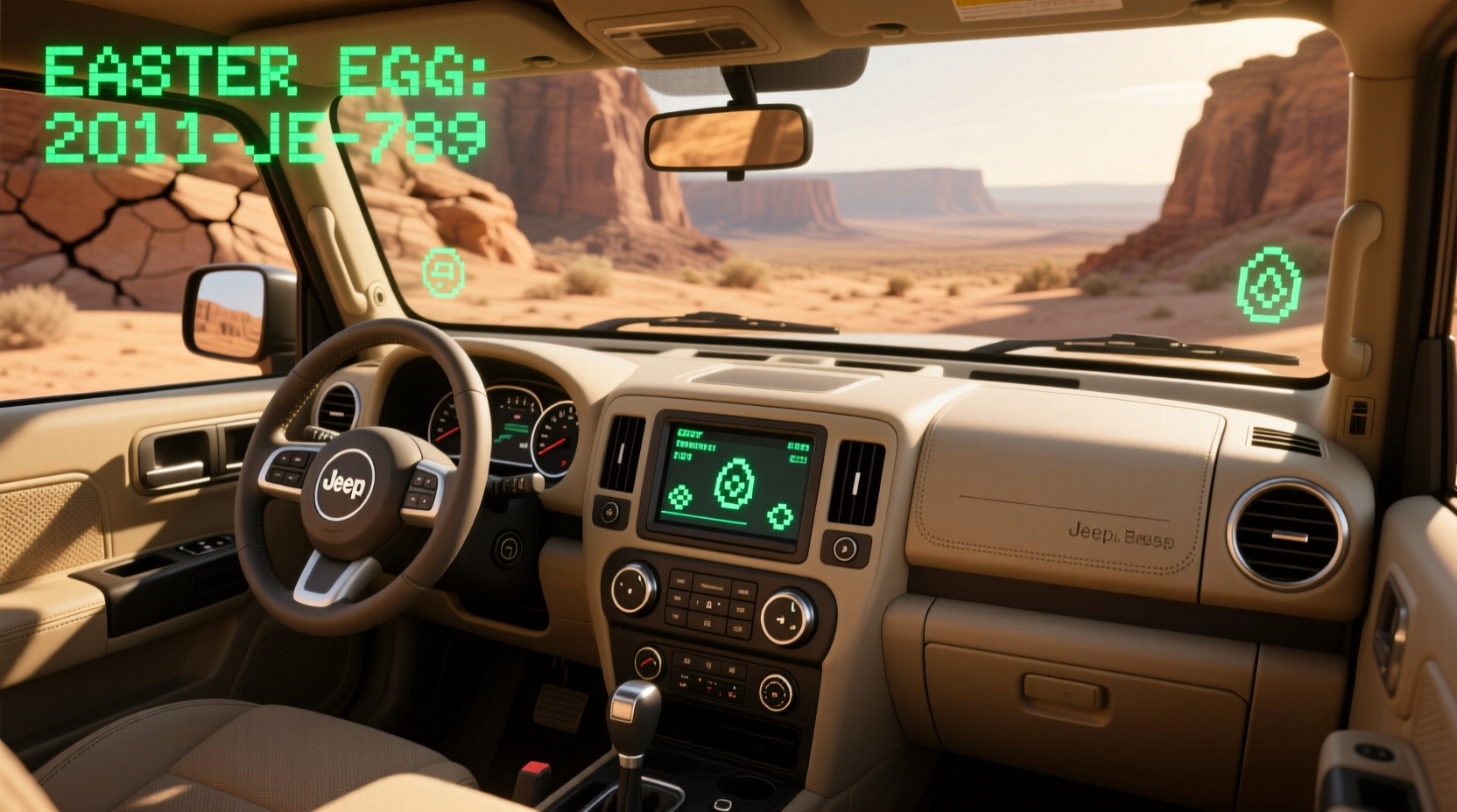 do 2011 jeeps have easter eggs
