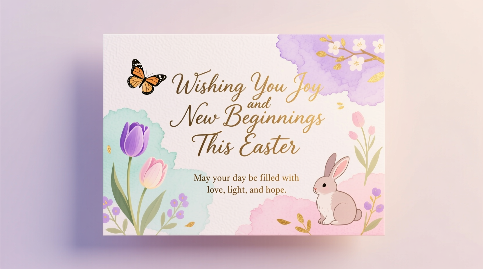 what to say in a easter card