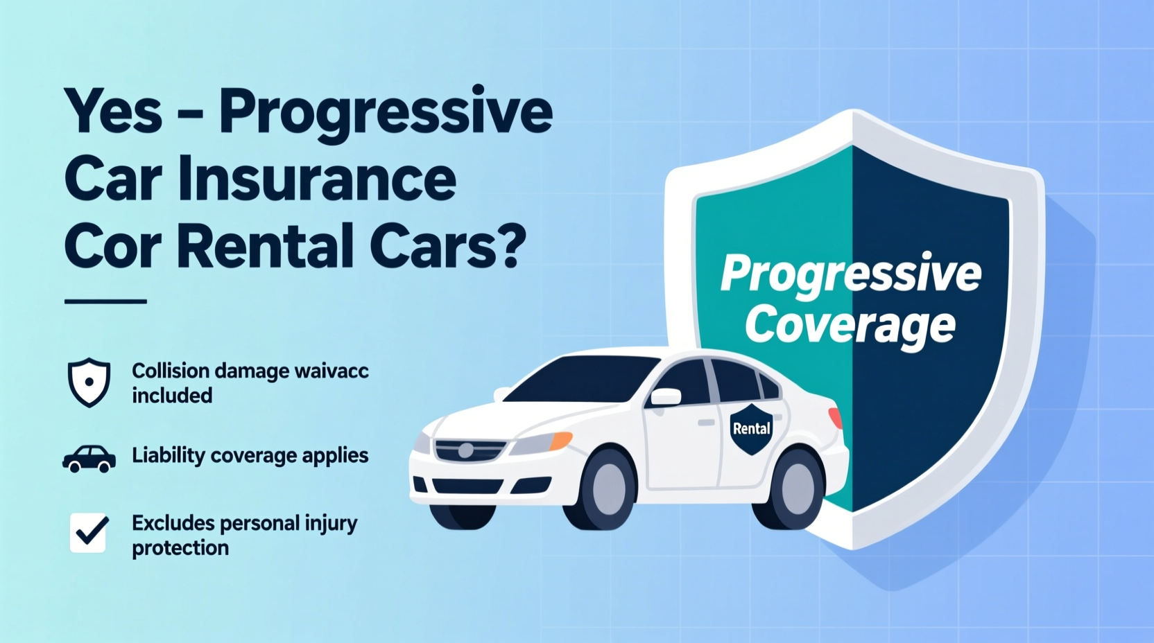 does my car insurance cover rental cars progressive