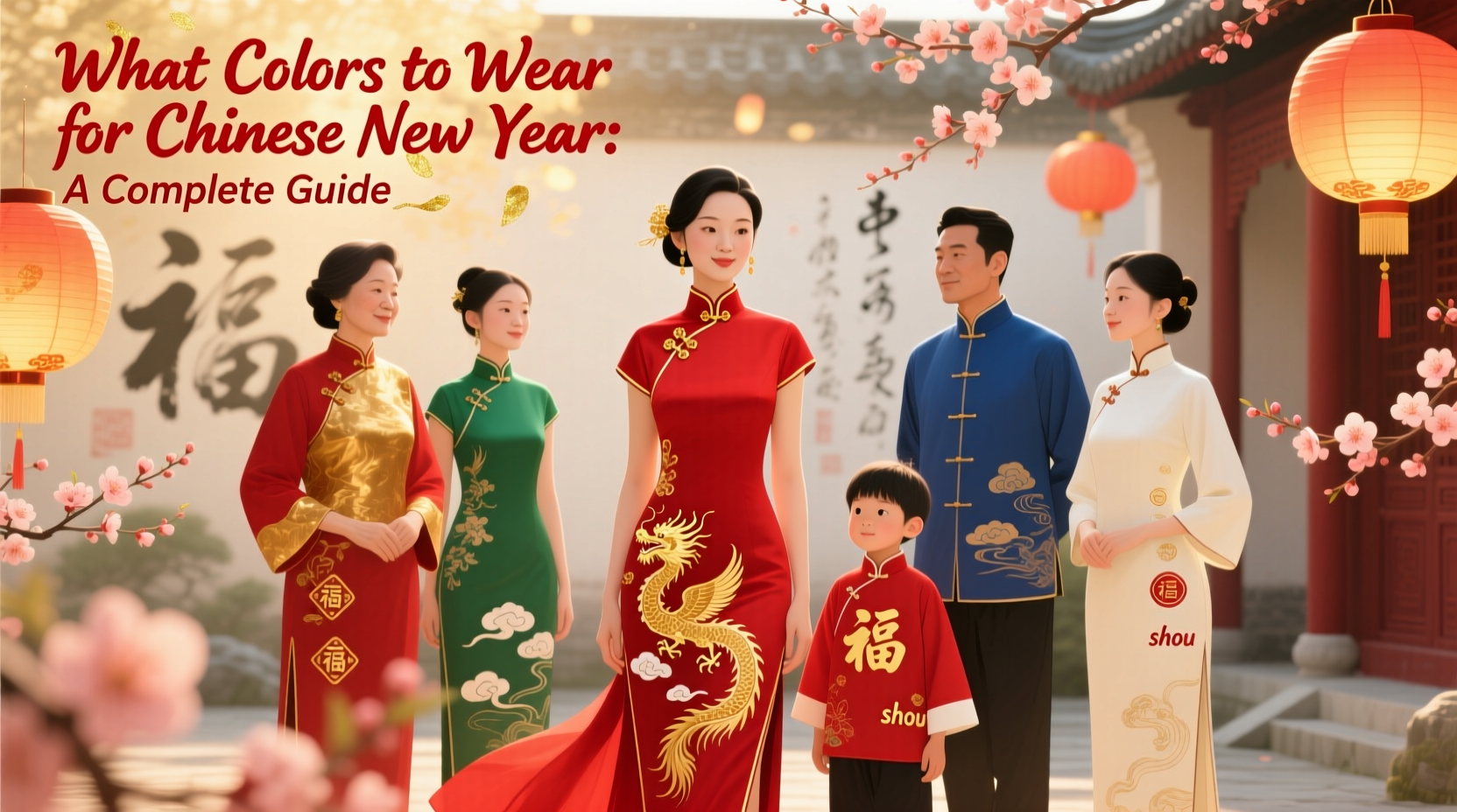 what colours to wear for chinese new year