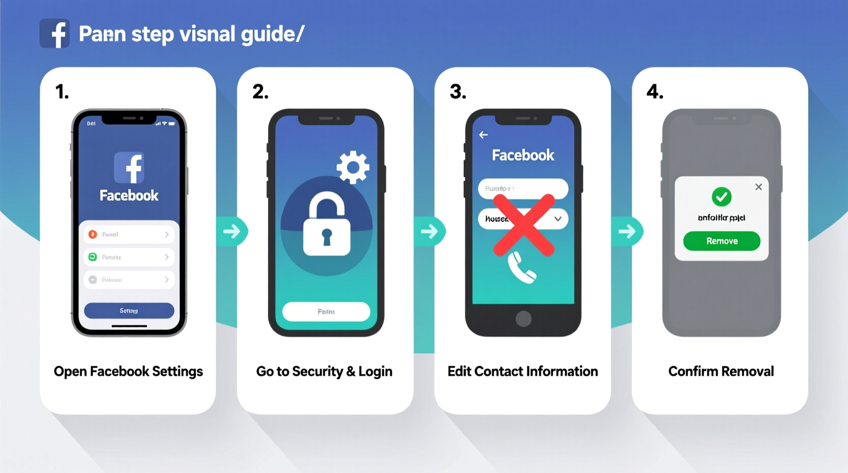 how to permanently remove your mobile phone number from facebook a step by step guide