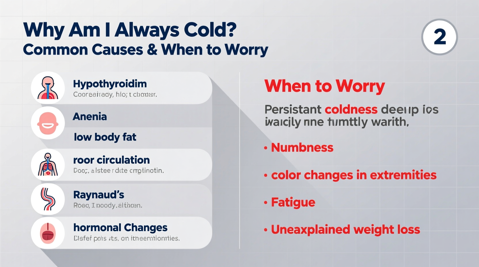 why am i always cold common causes when to worry 2