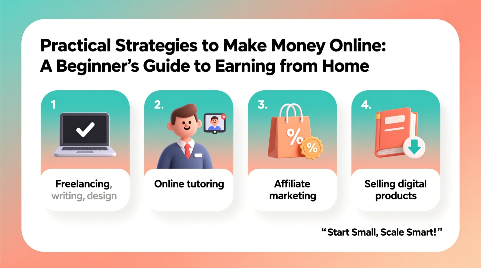 practical strategies to make money online a beginners guide to earning from home 2