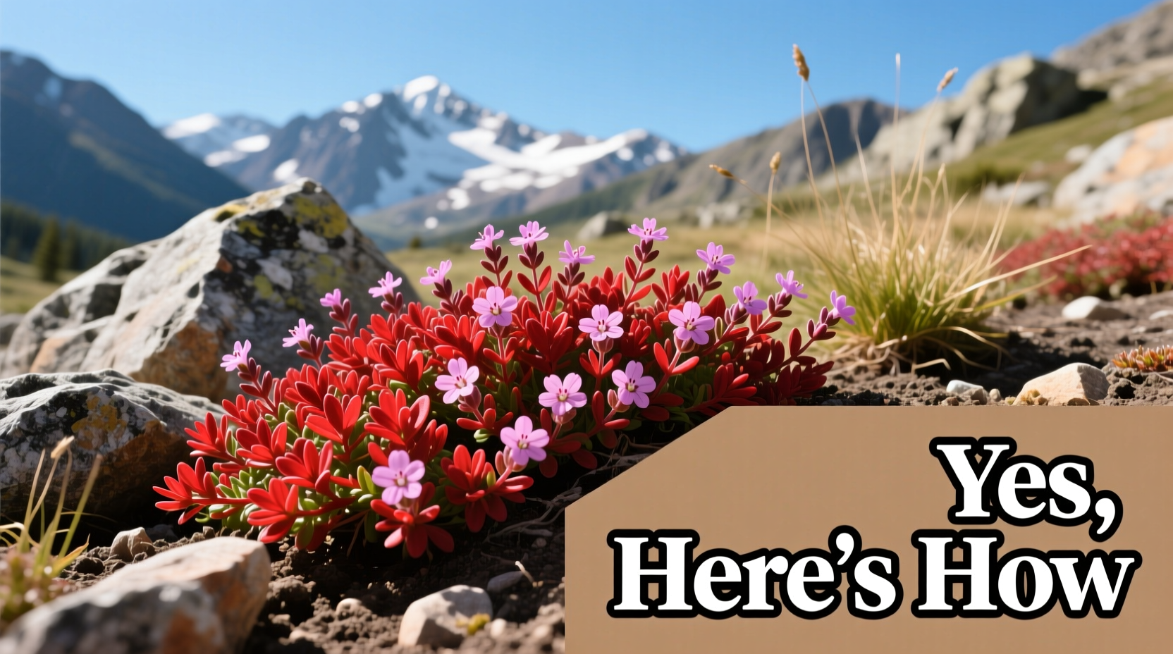 Does Red Creeping Thyme Grow in Colorado? Yes, Here's How