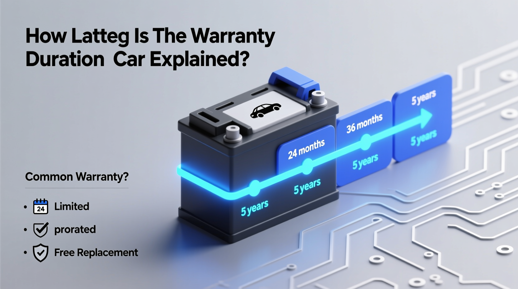 how long is the warranty on a car battery