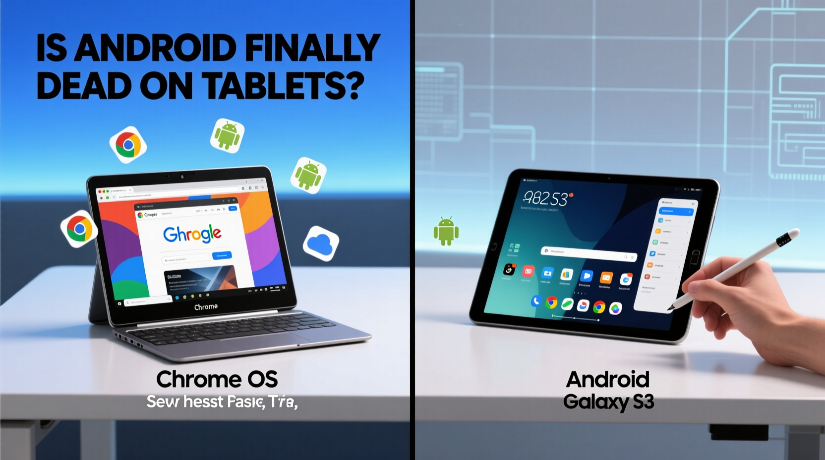 chromebook tab vs galaxy tab s3 is android finally dead on tablets