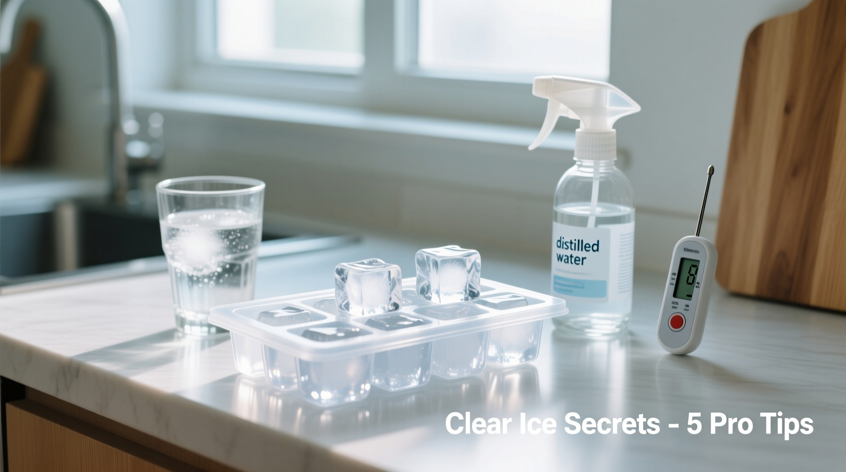 creative tips and tricks for making clear long lasting ice at home