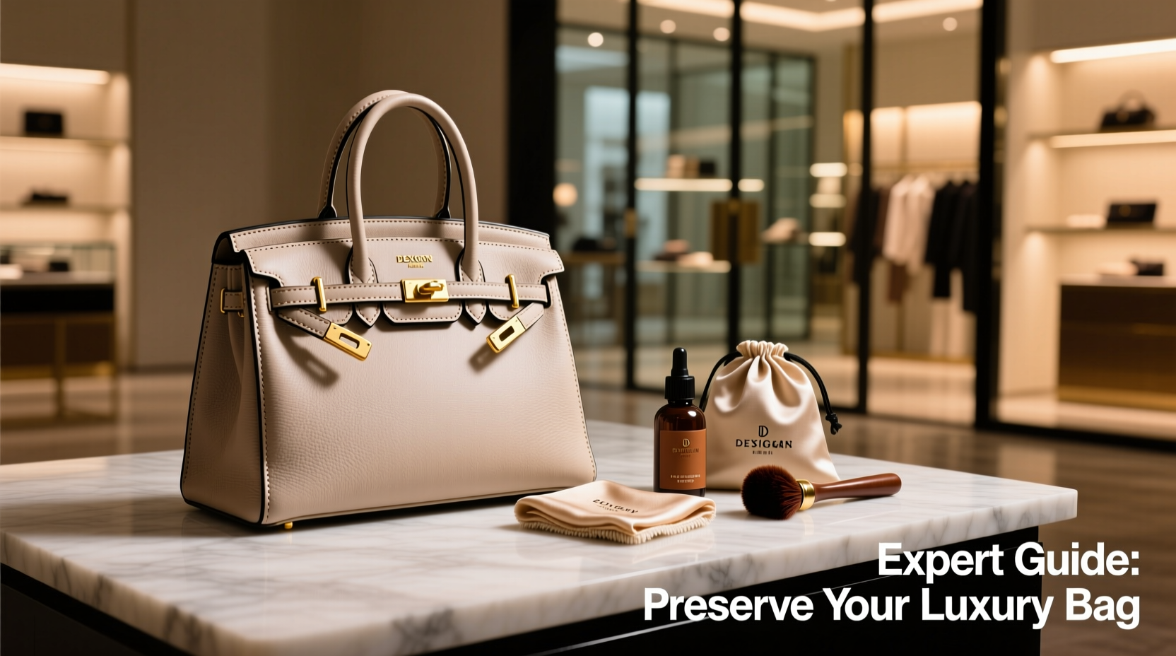 expert guide how to maintain and protect your high end shopping bag for long lasting elegance