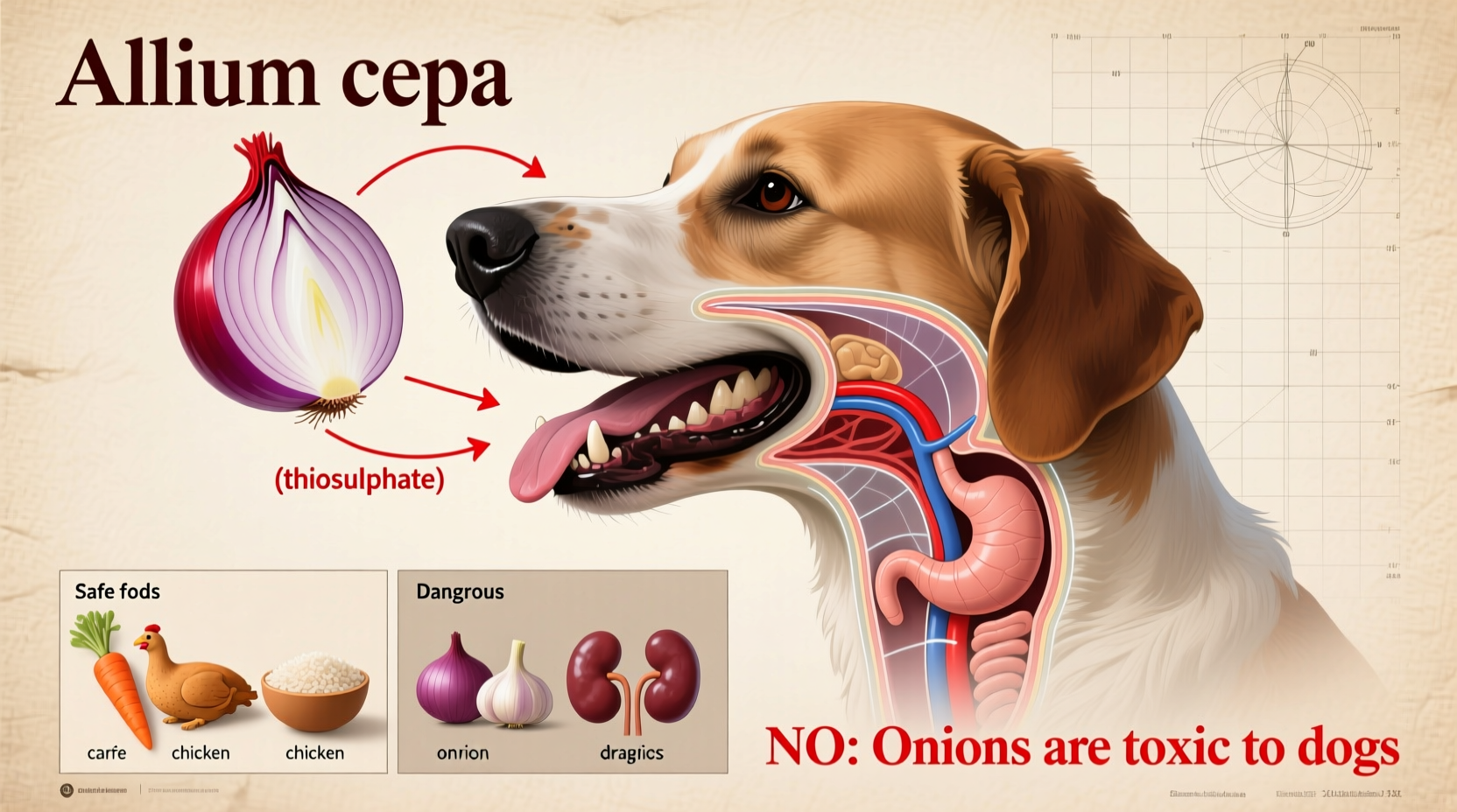 can dogs eat onion
