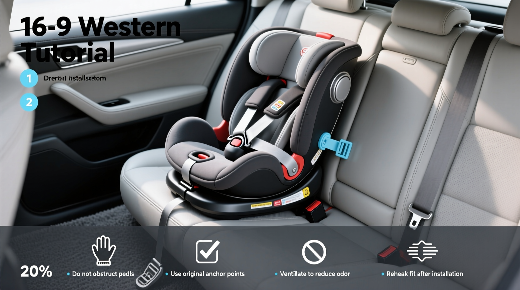 child car seat fixings