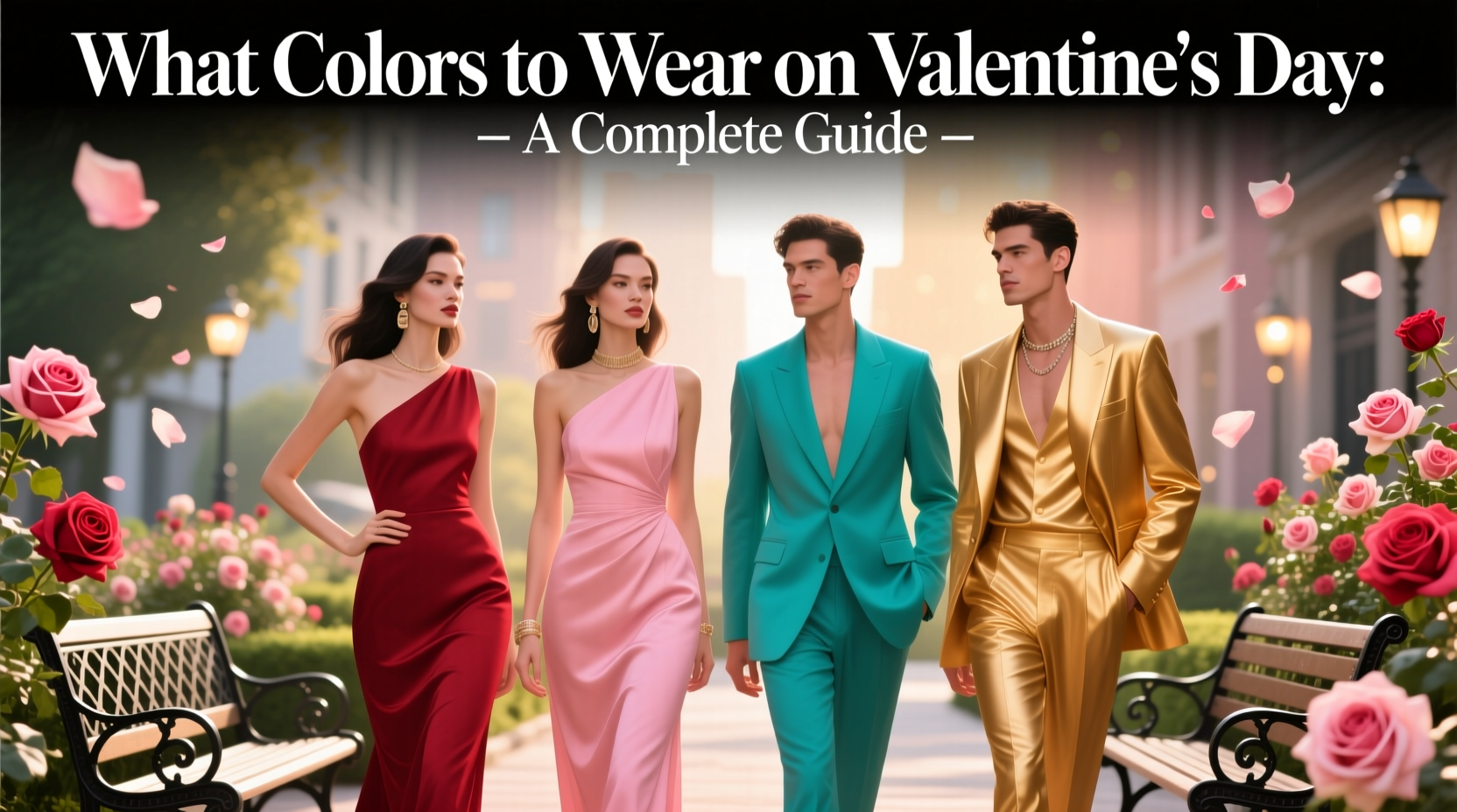what colours to wear on valentines day