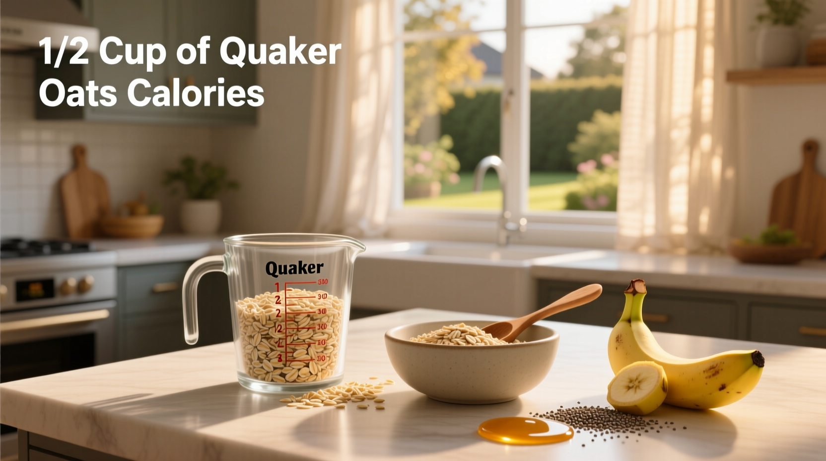 1/2 cup quaker oats calories nutrition guide